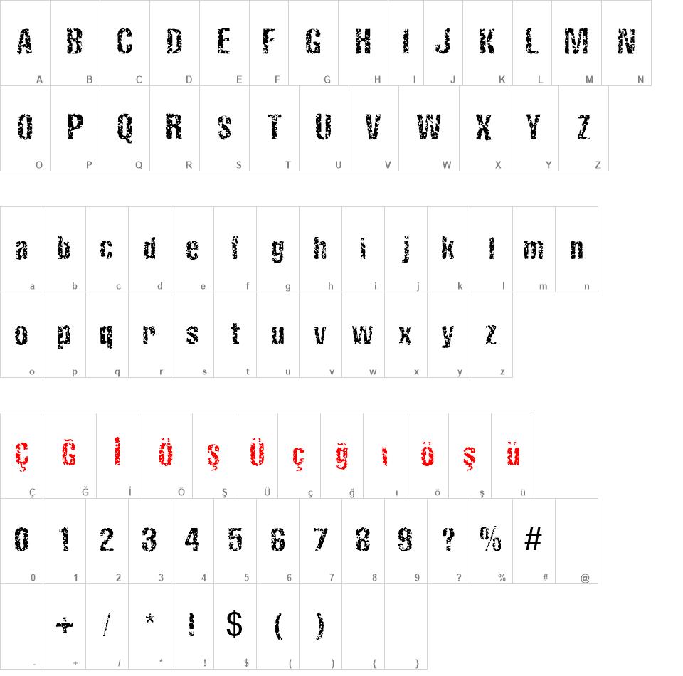 FistroRatted font