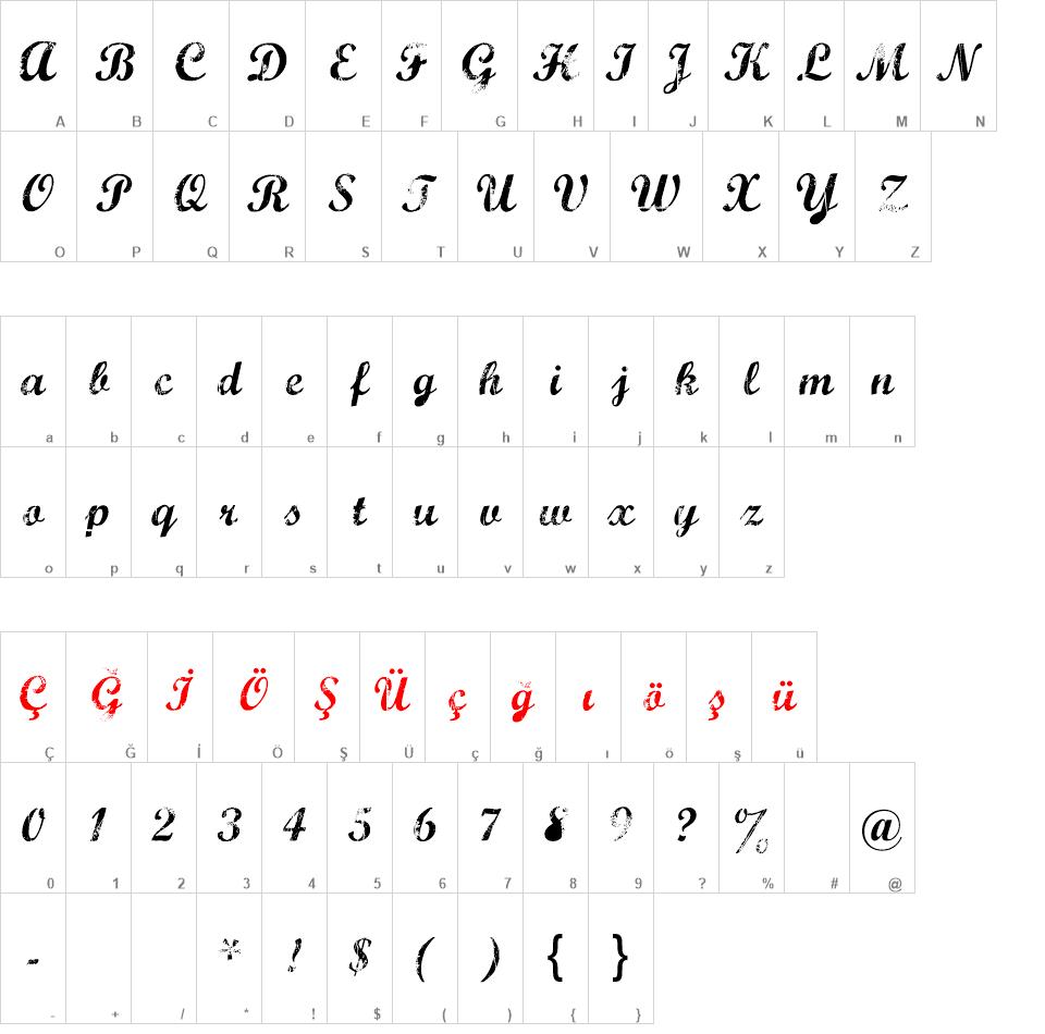 Marcelle Script font