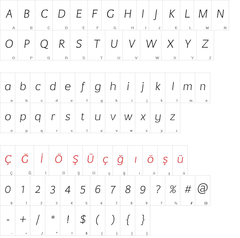 Negara Serif font