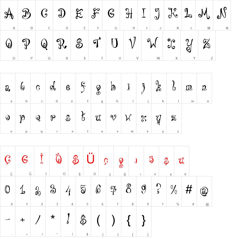 Bajareczka font