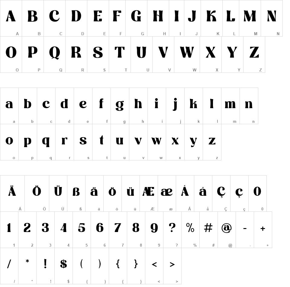 Bingo Dilan font