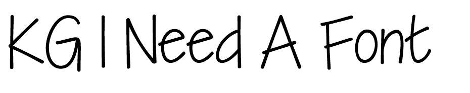 i need a
