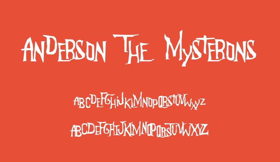 anderson-the-mysterons font