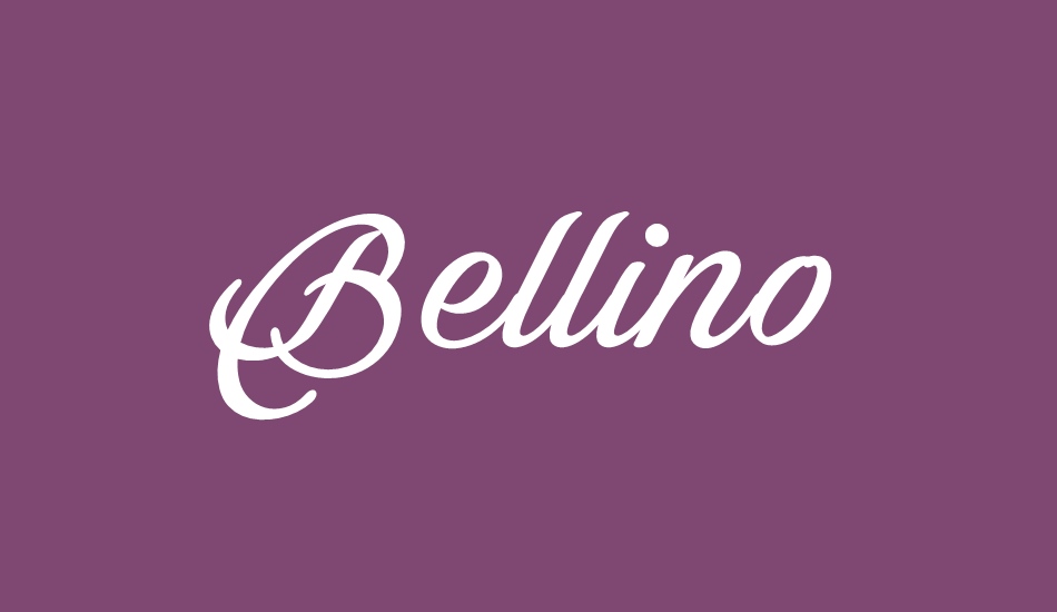 bellino-personal-use-only font big