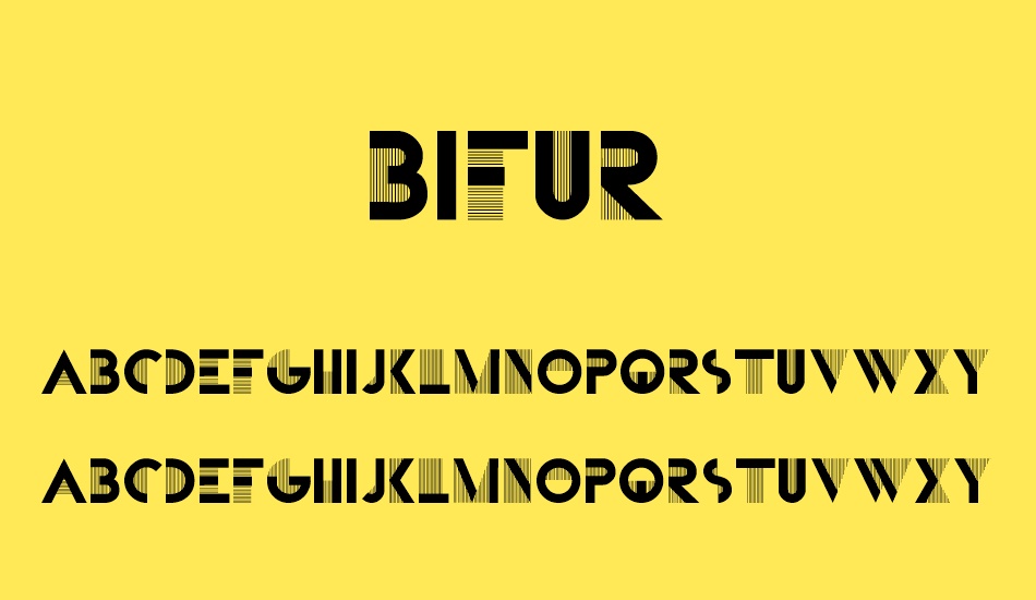 bifur font