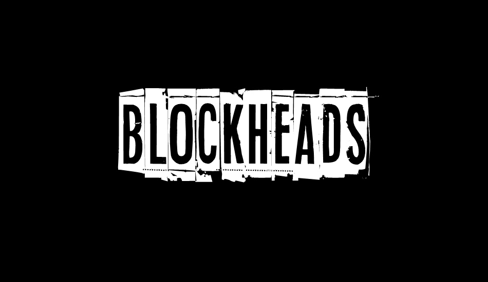 blockheads font big