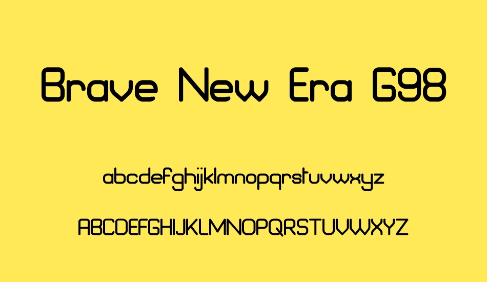 brave-new-era-g98 font