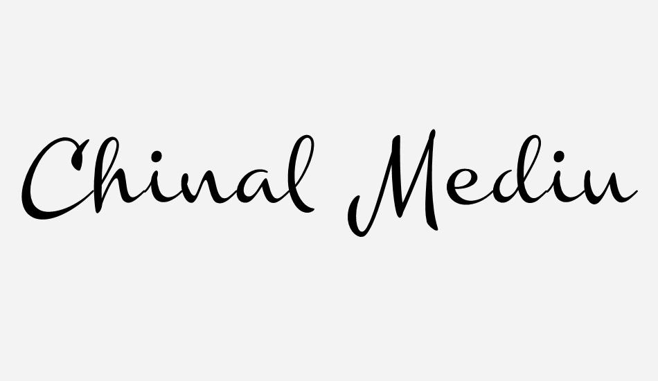chinal-medium-personal-use-only font big