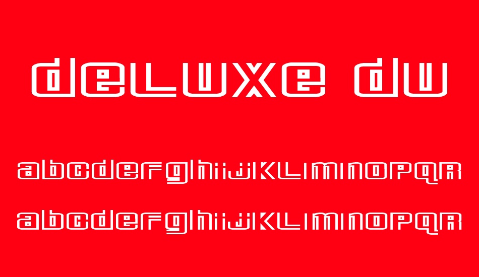 deluxe-ducks font