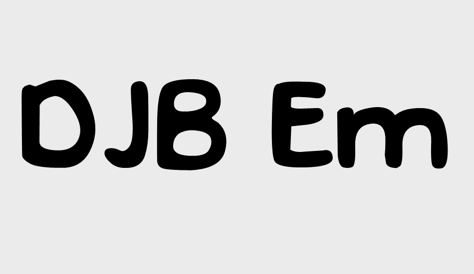 djb-emphatic font big