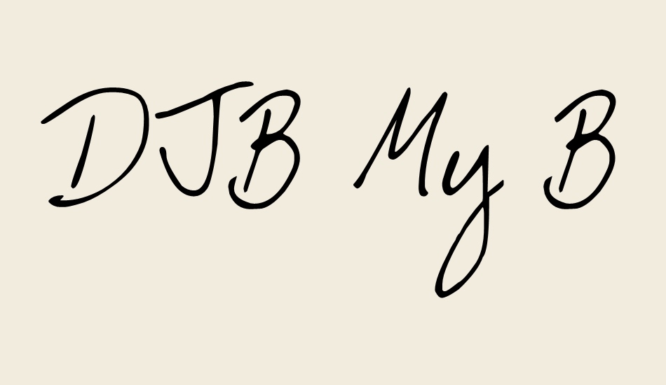 djb-my-boyfriends-handwriting font big