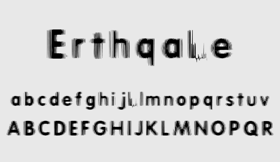 erthqake font