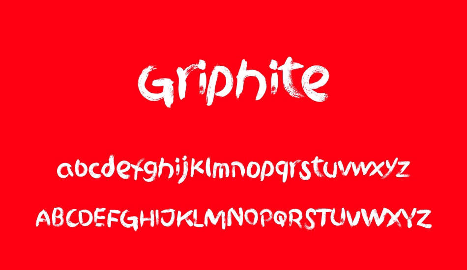 griphite-personal-use font