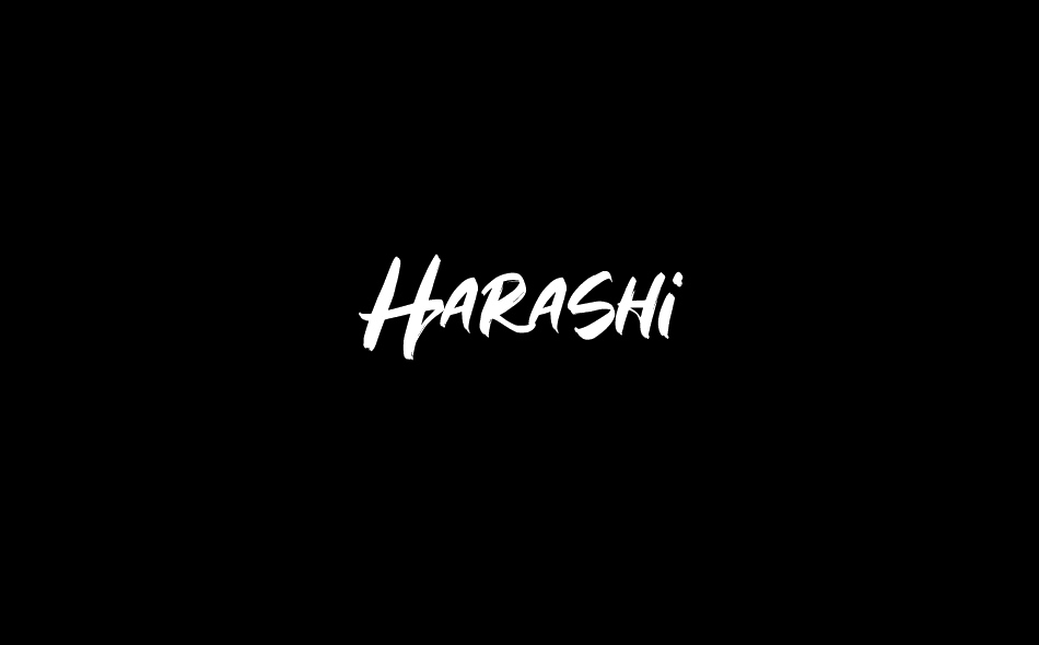 Harashi font big