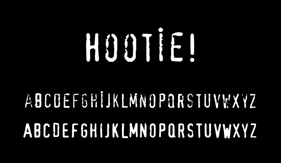hootie font