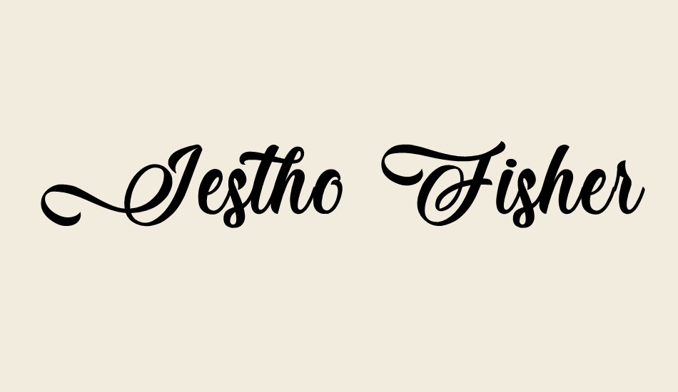jestho-fisher---personal-use font big