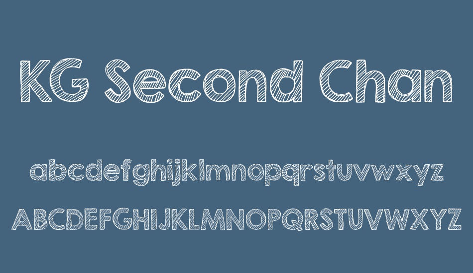 kg-second-chances-sketch font