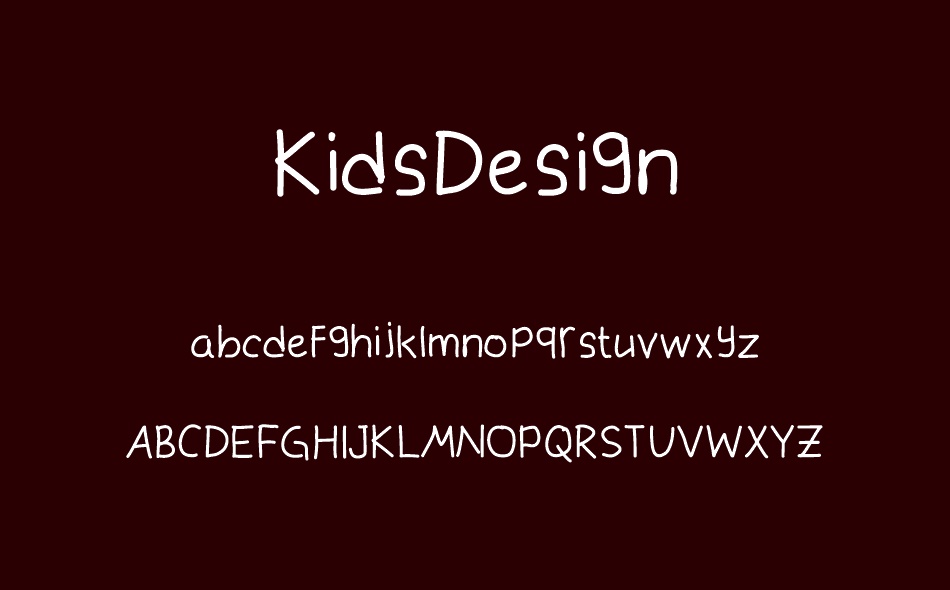 Kids Design font