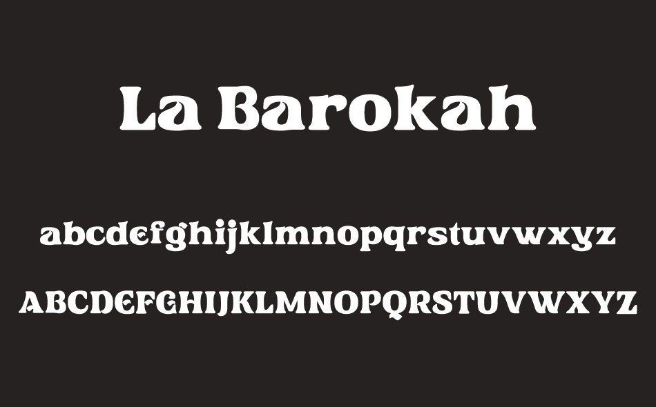 La Barokah font
