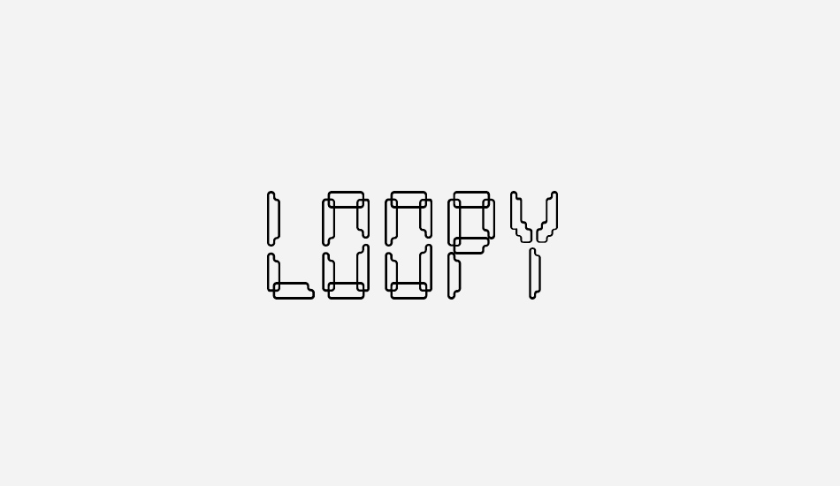 loopy font big