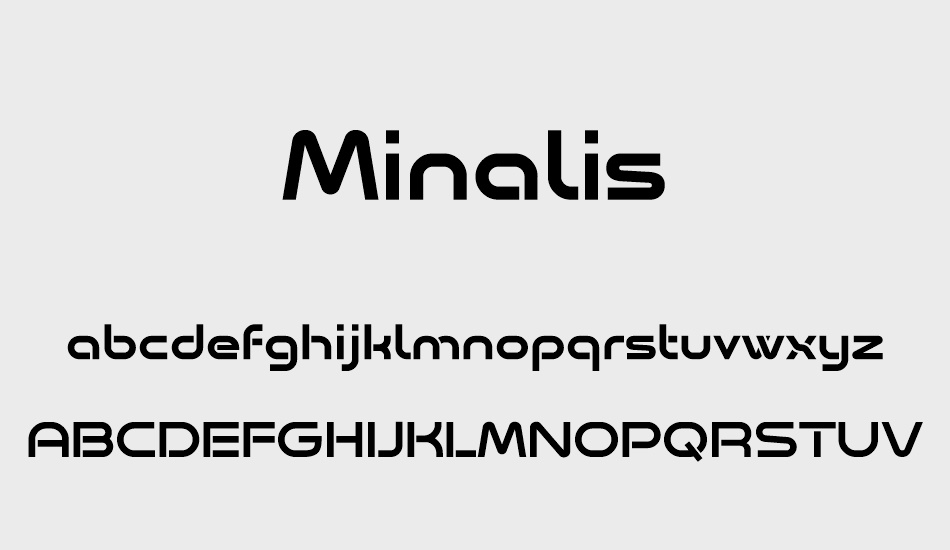 minalis-demo font
