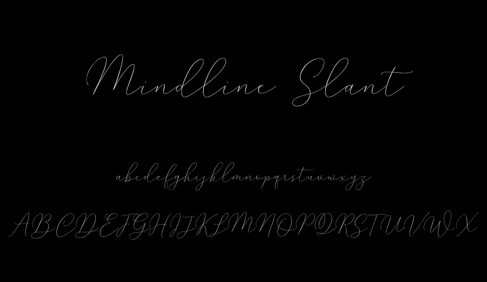 mindline-slant-demo font