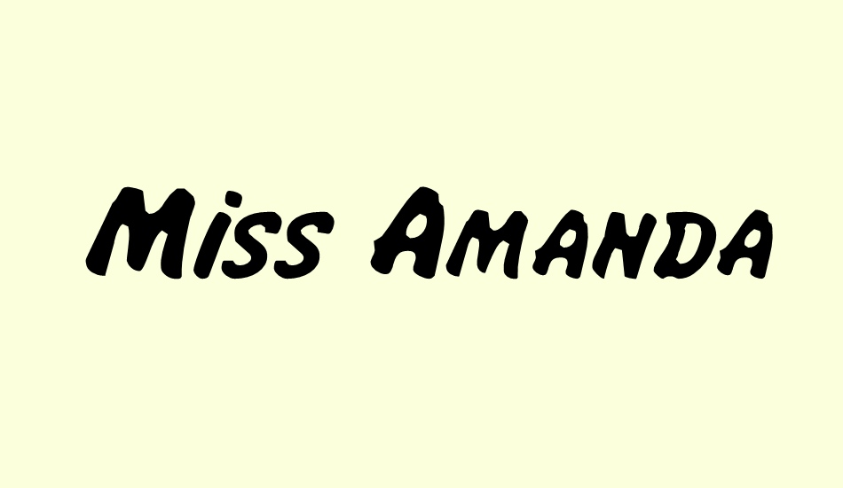miss-amanda-jones-ıtal font big