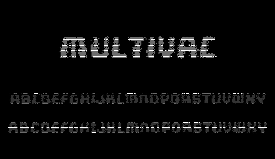 multivac font