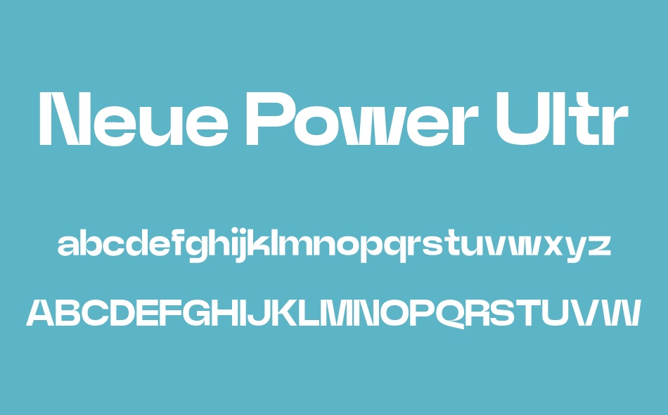 Neue Power font
