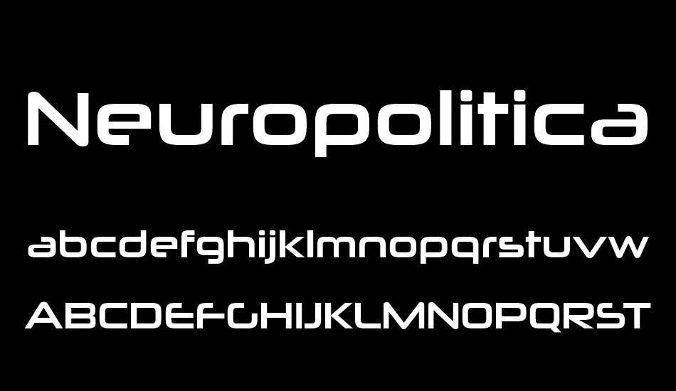 neuropolitical-rg font