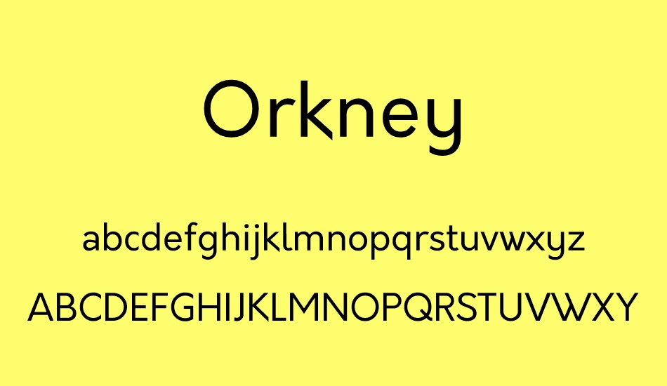 orkney font