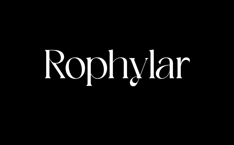 Rophylar font big