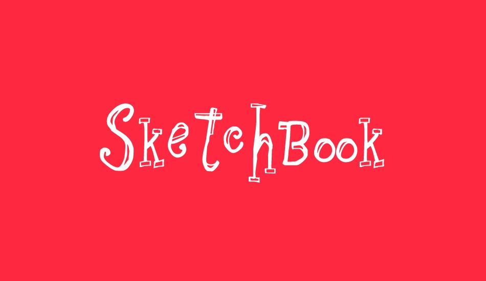 sketchbook font big