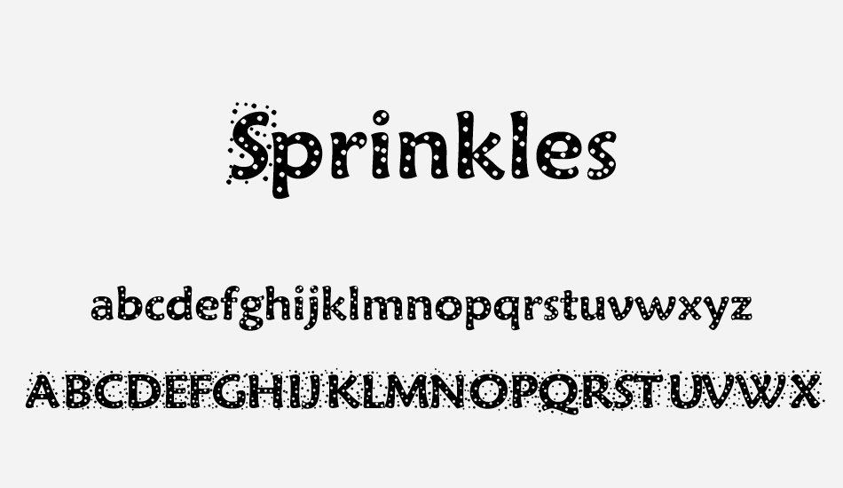 sprinkles font