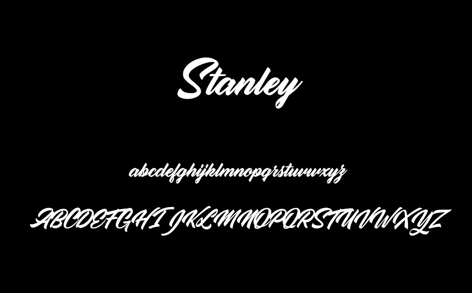 Stanley font