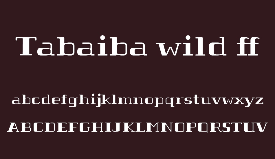 tabaiba-wild-ffp font