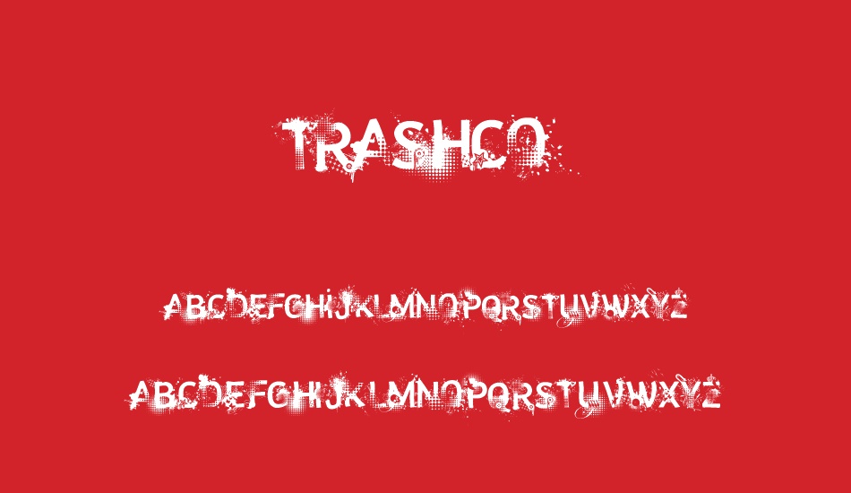 trashco font