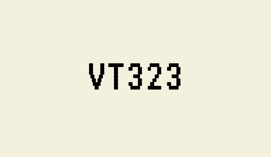 vt323 font big