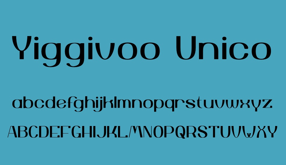 yiggivoo-unicode font