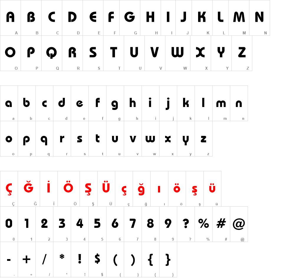 00222 font