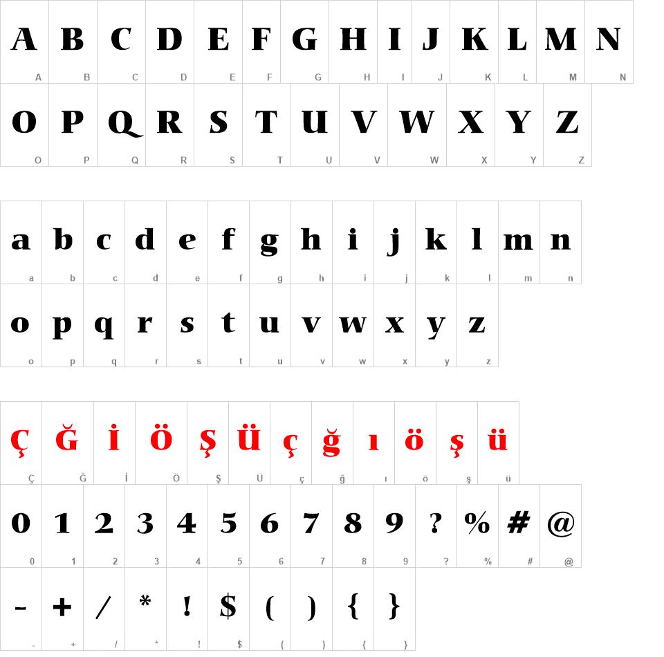 00230 font