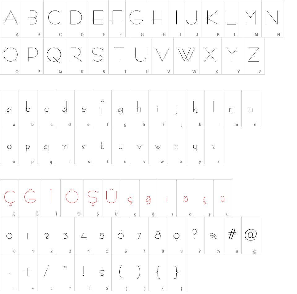 00409 font