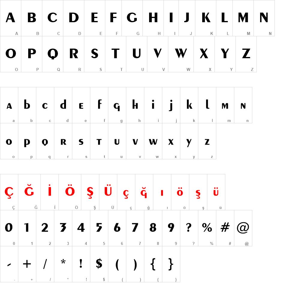 00455 font