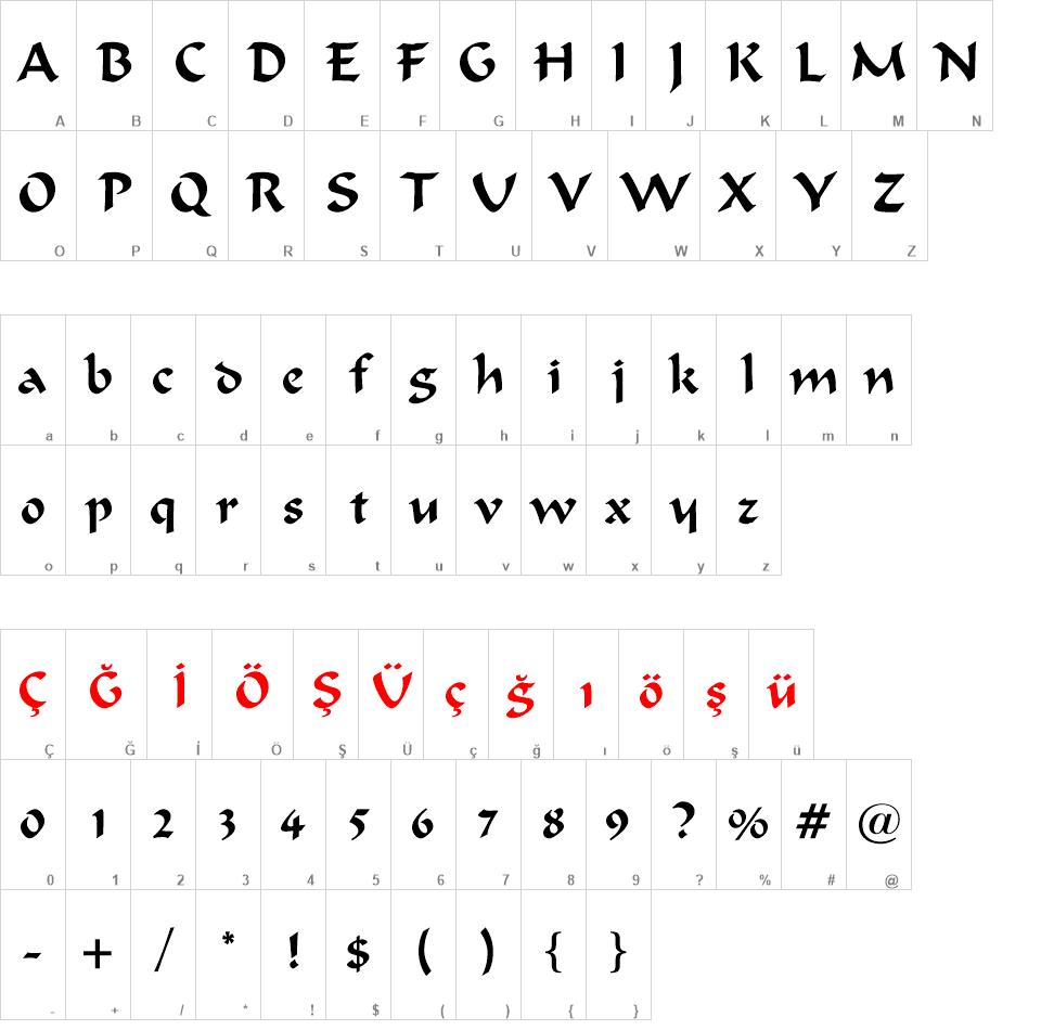 00522 font