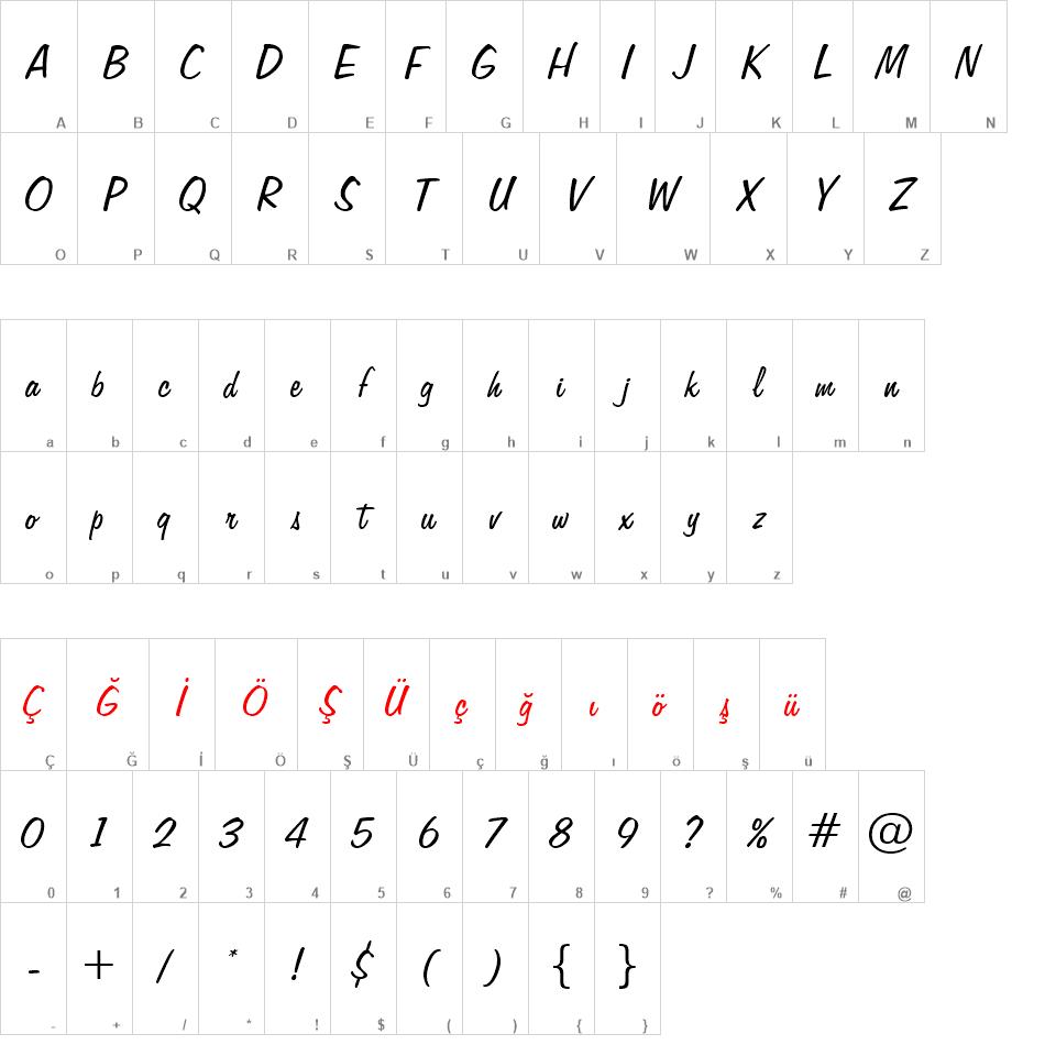 00619 font