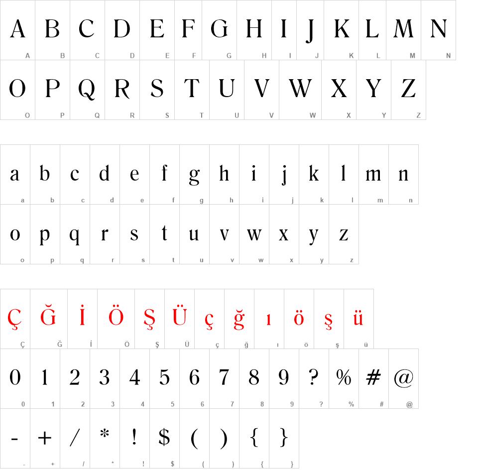 00632 font