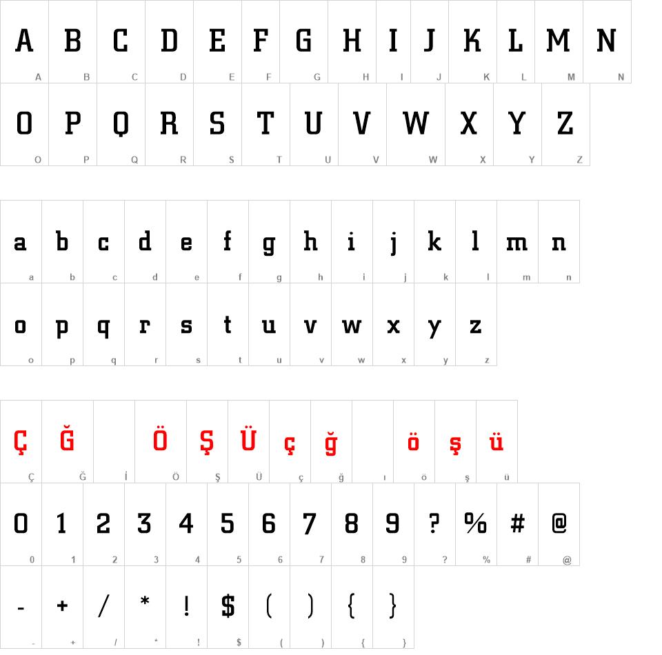 00723 font