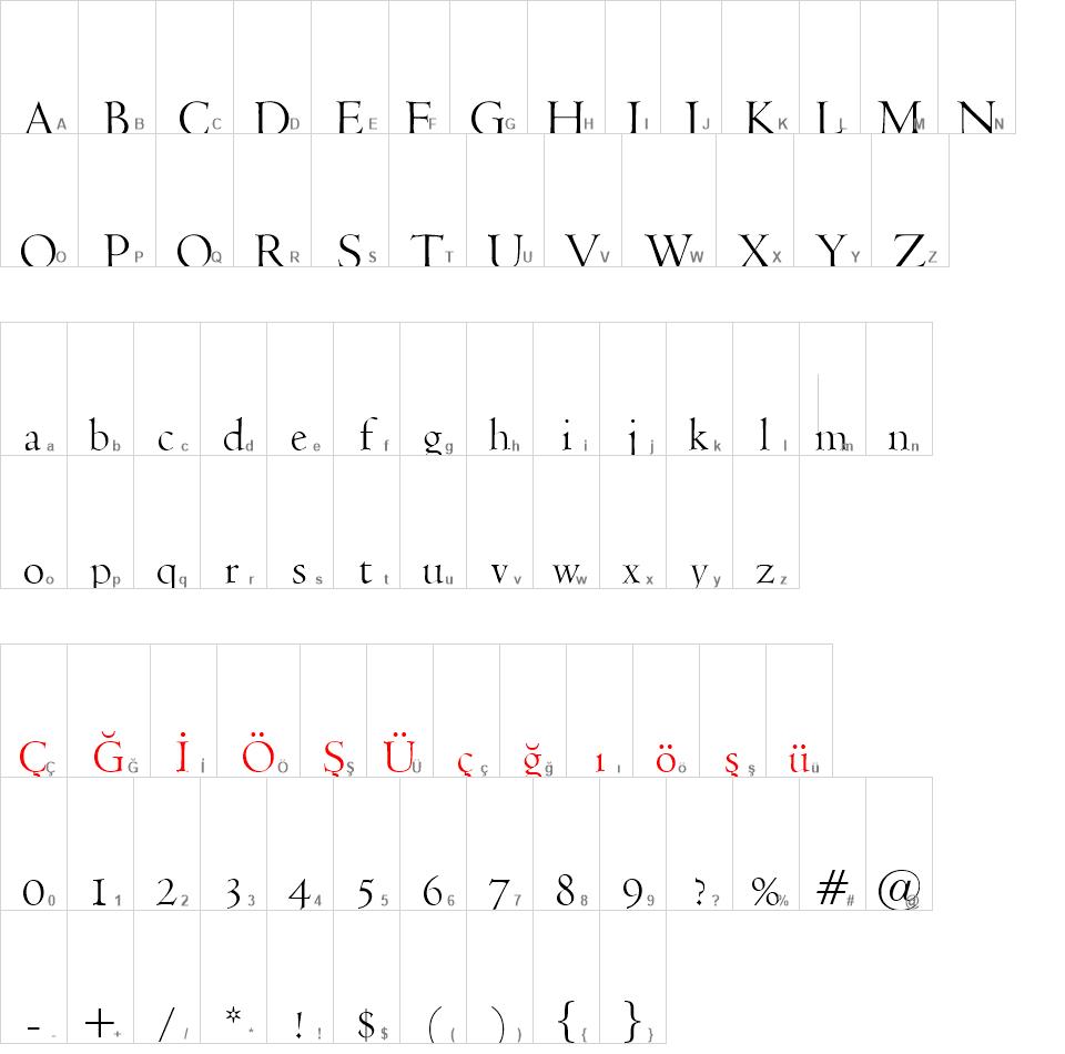 00777 font