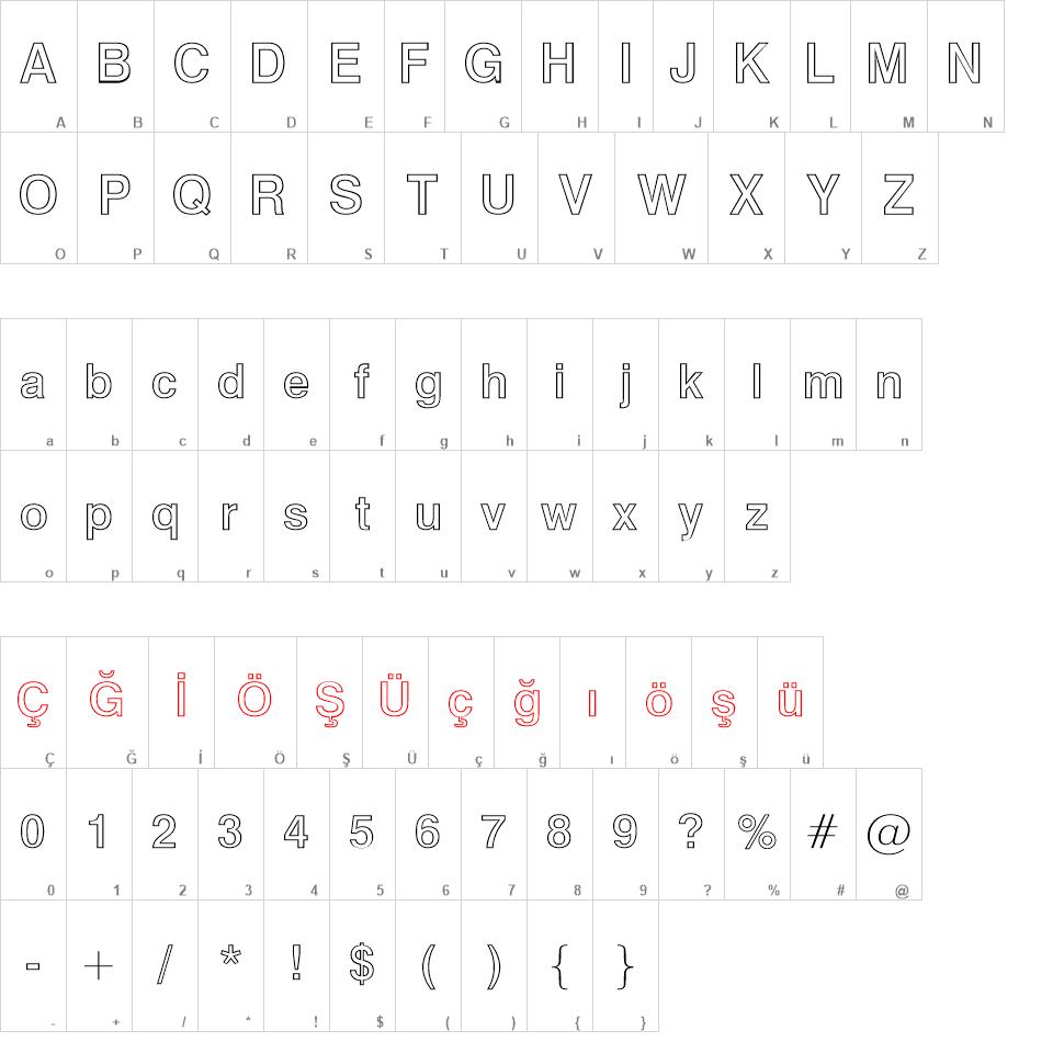 00783 font