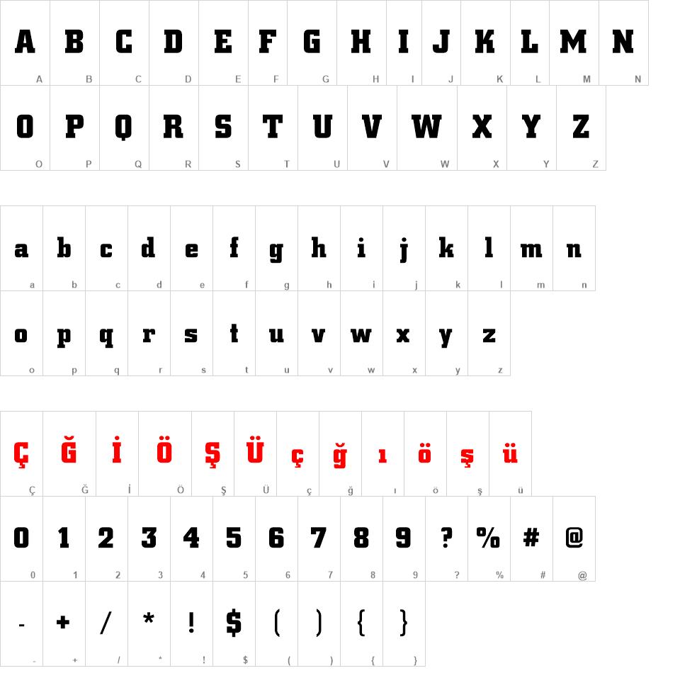 00807 font